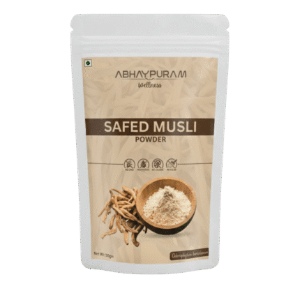 Safed Musli Powder - (Chlorophytum borivilianum) – Pure & Natural Herb.