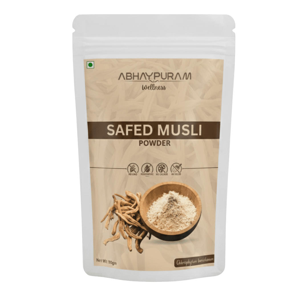 1 Safed Musli Powder - (Chlorophytum borivilianum) – Pure & Natural Herb. - Image 1